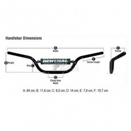Kormány Motocross/Enduro Renthal 666