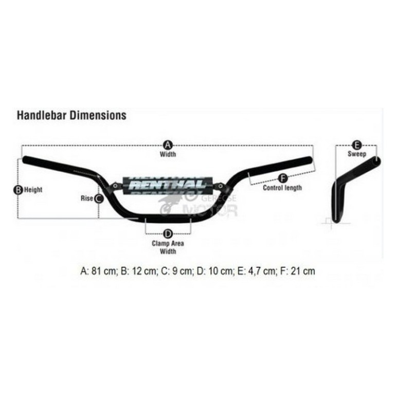 Kormány Trial Renthal 735