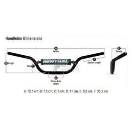 Kormány Road ultra alacsony Renthal 758