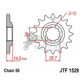 Lánckerék első JTF1529