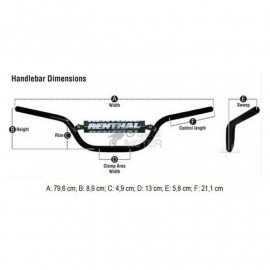 Kormány Motocross/Enduro Renthal 773
