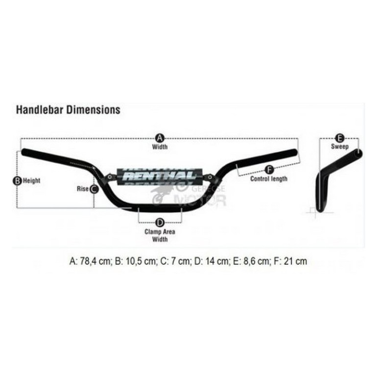 Kormány Fatbar Renthal 819