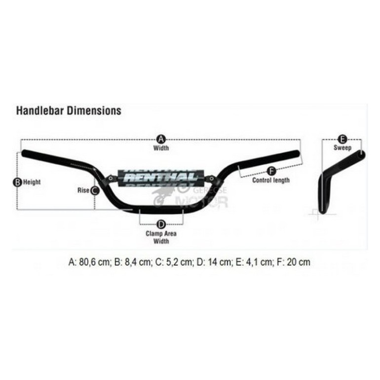 Kormány Fatbar Renthal 822