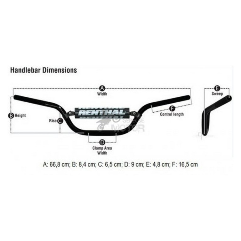 Kormány Mini Renthal 825