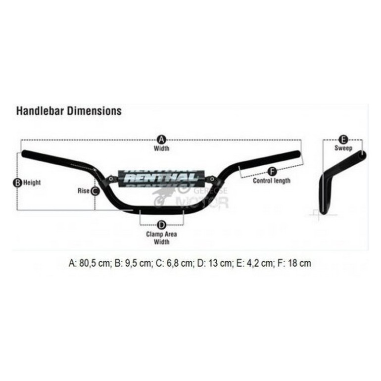Kormány Fatbar Renthal 826