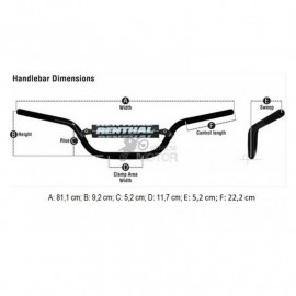 Kormány Fatbar Renthal 827