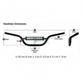 Kormány Fatbar Renthal 828