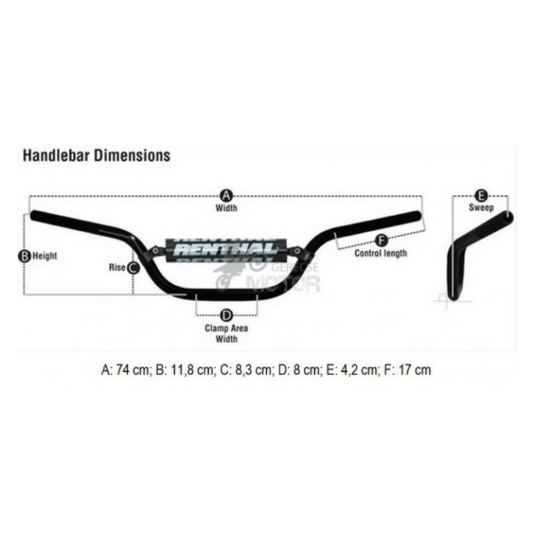 Kormány Twin Wall Renthal 923