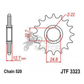 Lánckerék első JTF3323