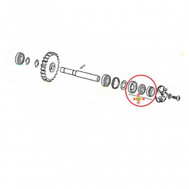 Vízpumpa tömbszelence (szett) GAS GAS