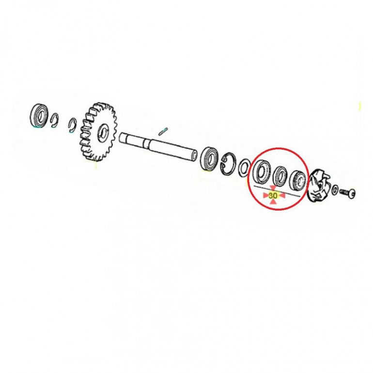Vízpumpa tömbszelence (szett) GAS GAS