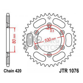 Hátsó lánckerék JTR1076