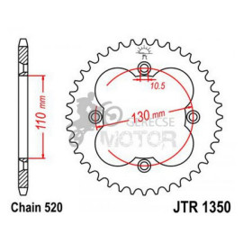 Hátsó lánckerék JTR1350