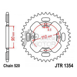 Hátsó lánckerék JTR1354