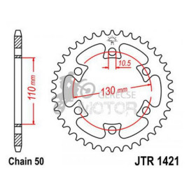 Hátsó lánckerék JTR1421.40