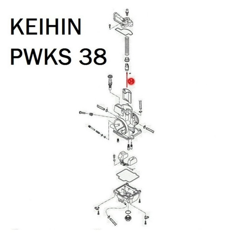 Karburátor Súbertű Keihin NOZG