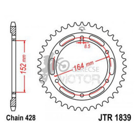 Hátsó lánckerék JTR1839.55