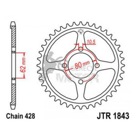 Hátsó lánckerék JTR1843