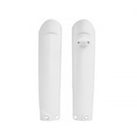 Első teleszkóp védő műanyag fehér (pár)