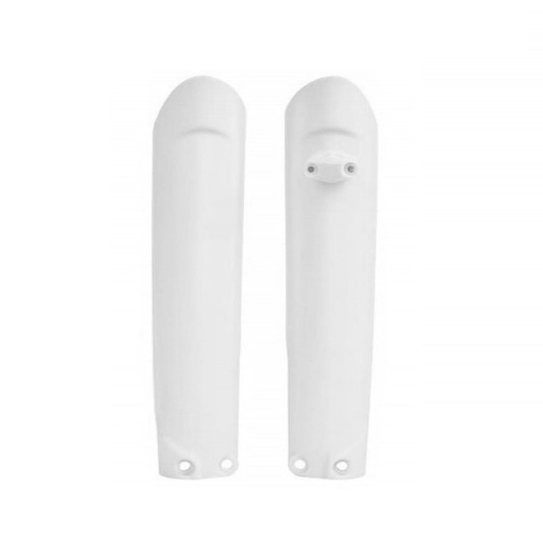 Első teleszkóp védő műanyag fehér (pár)