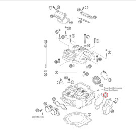 Vízpumpa dekni tömítés RFS KTM 59035053000