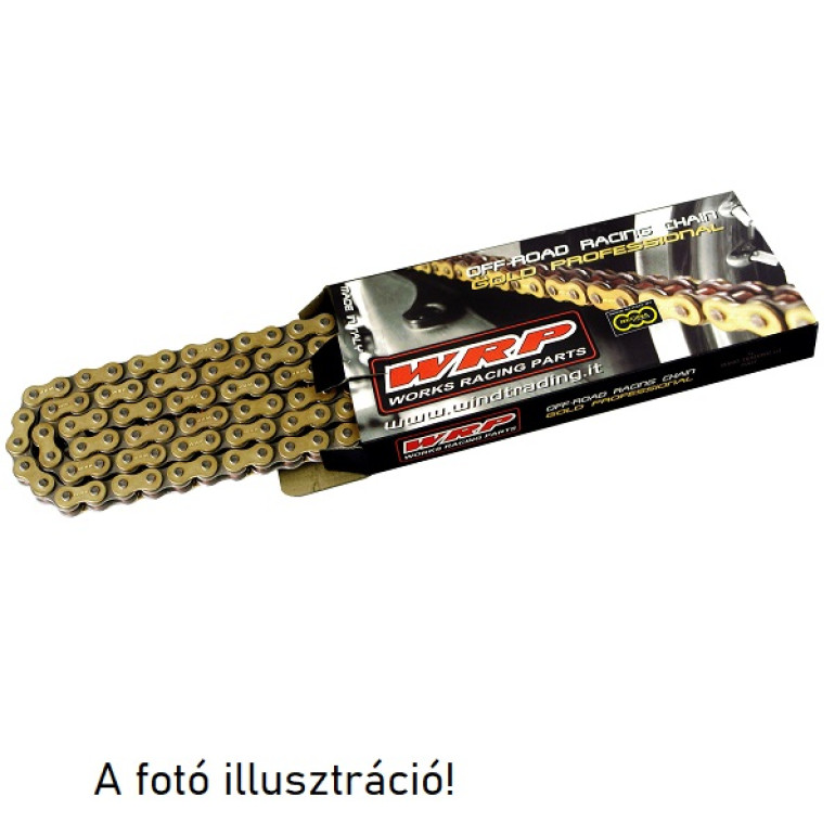 Lánc 520 LZR Z-gyűrűs WRP arany