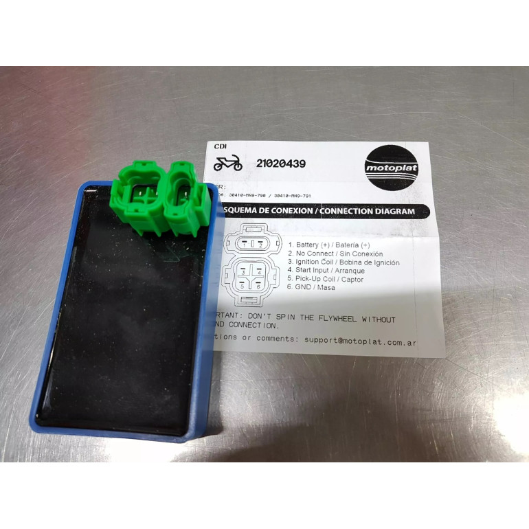 Gyújtásvezérlő elektronika Motoplat