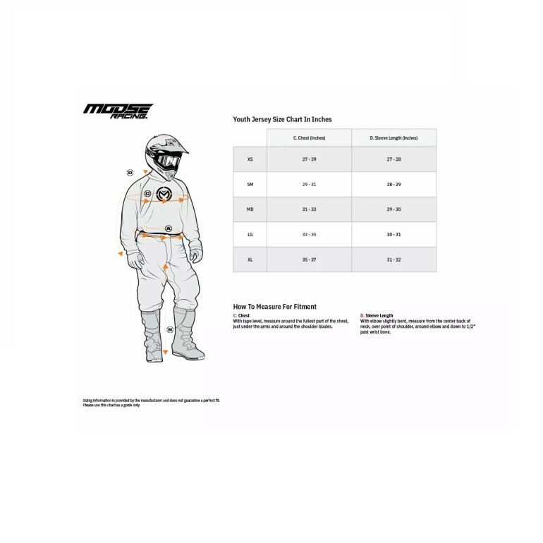 Mez MOOSE RACING gyerek