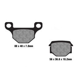 Fékbetét hátsó MRT / Marathon