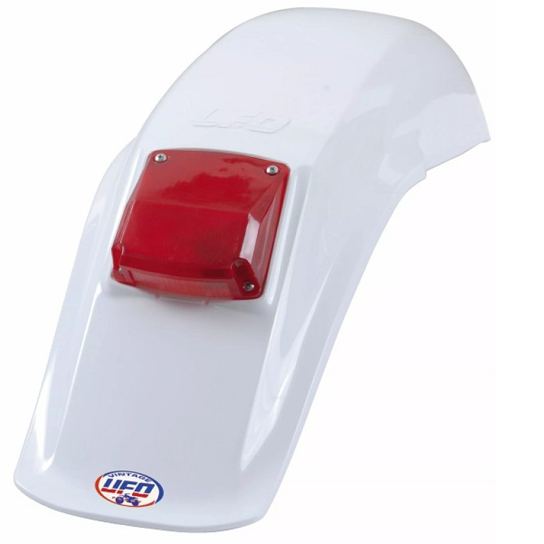 Hátsó sárvédő világítással univerzális UFO fehér