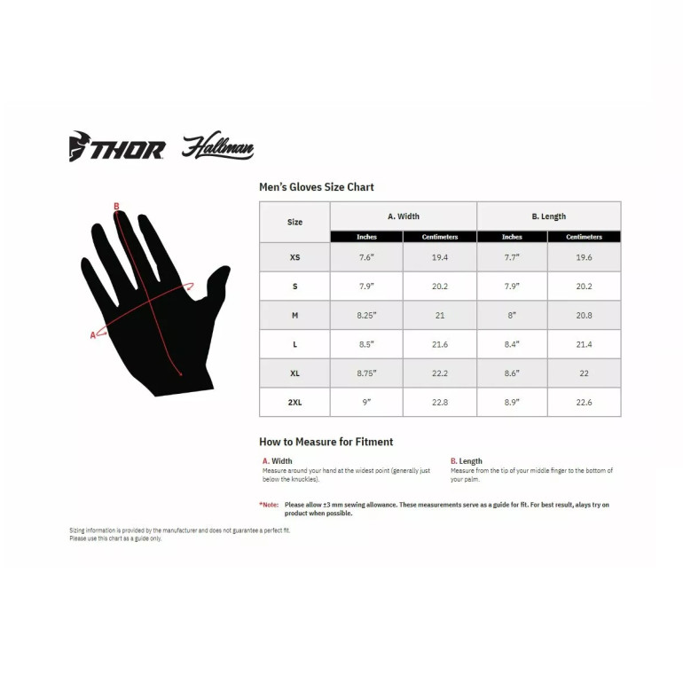 Kesztyű THOR Assist React