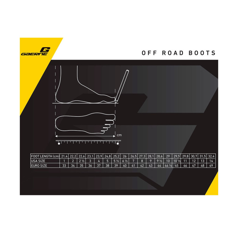 Cross csizma Gaerne Fastback Endurance White