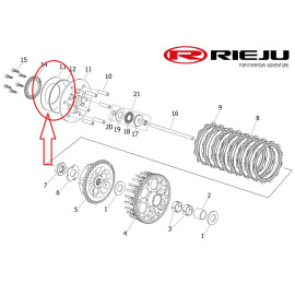 Kuplung rugólap MR300i