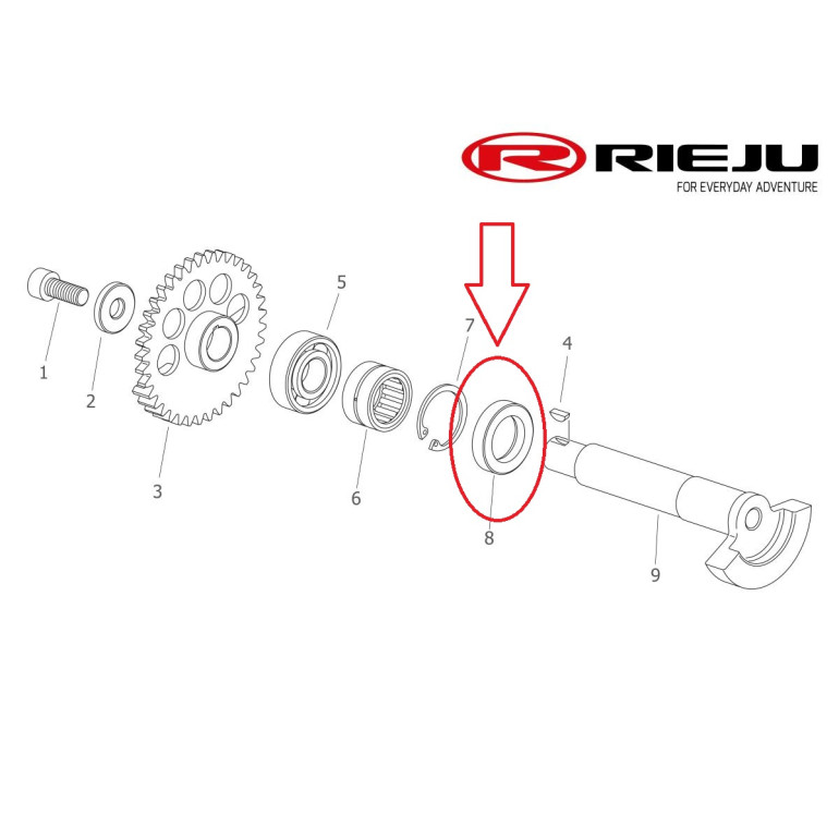 Balansztengely szimering MR300i