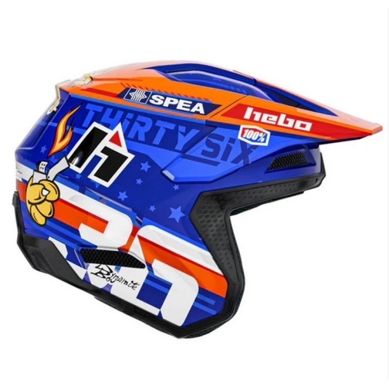 Bukósisak Triál Toni Bou HTR F02 HEBO