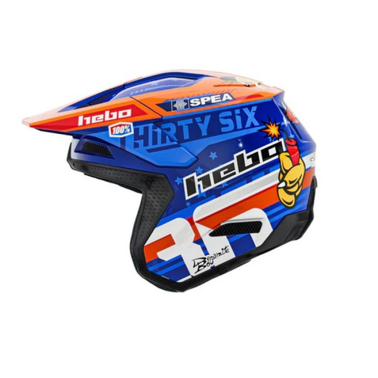 Bukósisak Triál Toni Bou HTR F02 HEBO