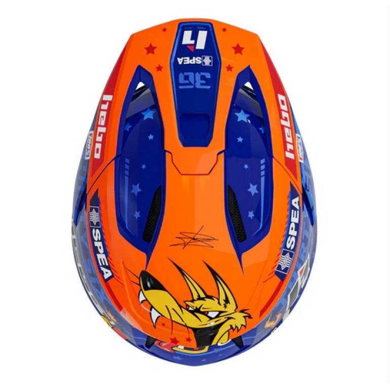 Bukósisak Triál Toni Bou HTR F02 HEBO