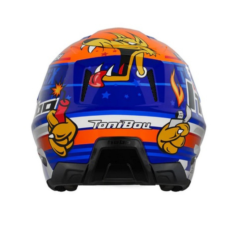 Bukósisak Triál Toni Bou HTR F02 HEBO