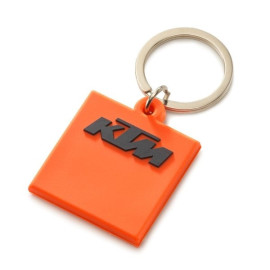 Kulcstartó - LOGO RUBBER KEYHOLDER ORANGE