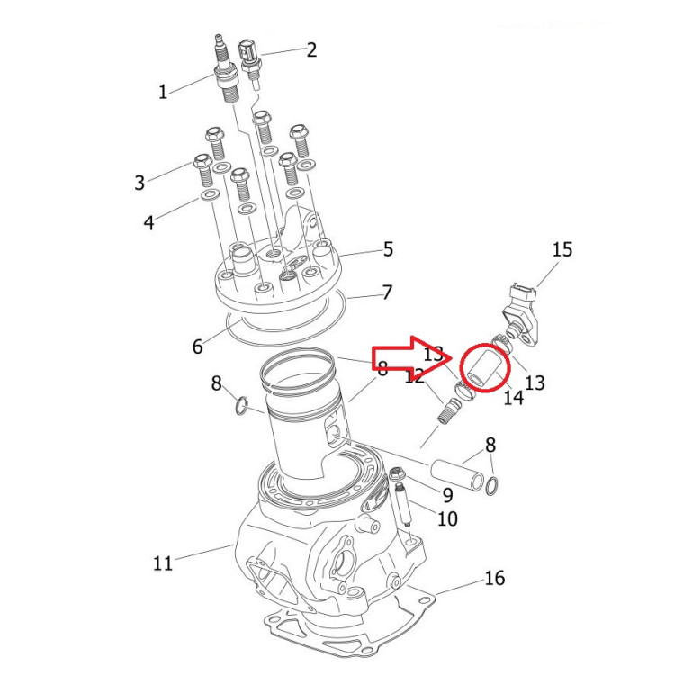 MAP szenzor cső MR 300i 2026