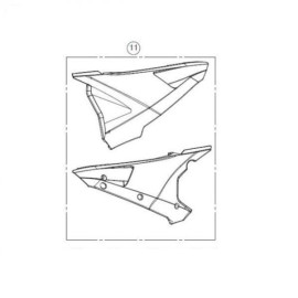 Ülés alatti idom Piros MR 300 i PRO 2026