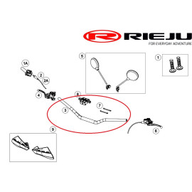 Kormány Fatbar Renthal MR 300i Pro