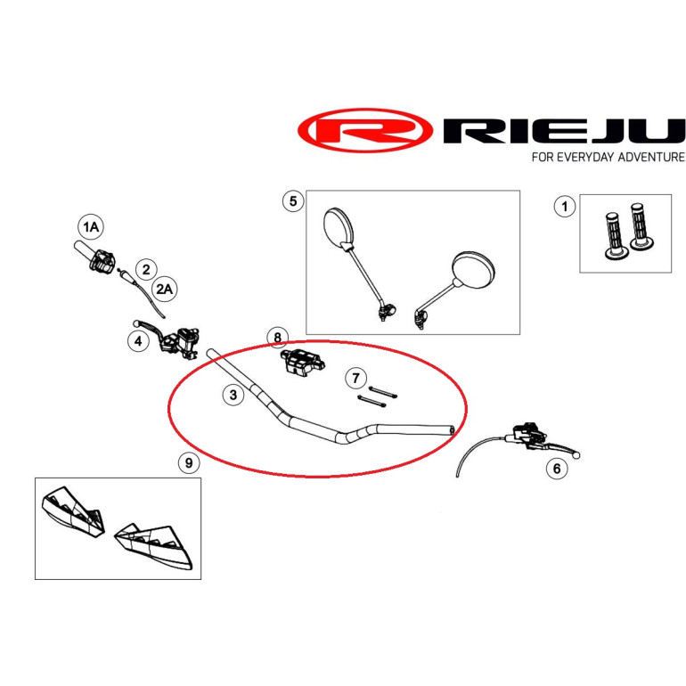 Kormány Fatbar Renthal MR 300i Pro