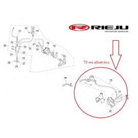 Komplett első fék - MRT 50/Marathon 125/ Tango125