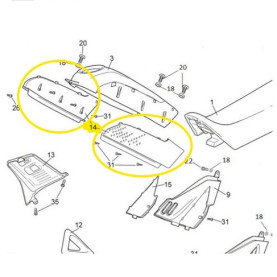 Felső oldalsó idom készlet TANGO