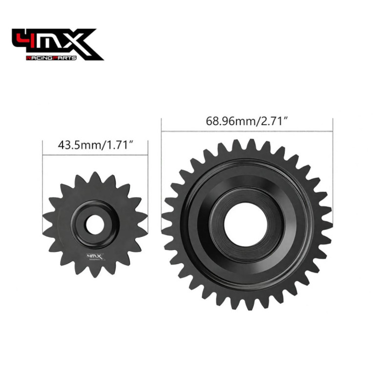 Olajszivattyú meghajtó fém fogaskerék szett KTM