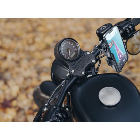 Interphone CRAB24PRO telefontartó és tartókonzol kormányrúdra