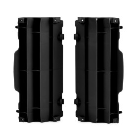 Hűtővédő és légterelő rács szett Polisport Fekete