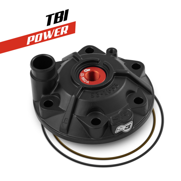Hengerfej szett Fekete POWER S3