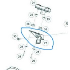 Kilóméteróra tartó MR300i